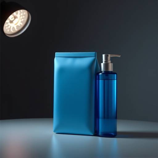 Fotografia de produtos em um ambiente de estúdio, com iluminação profissional.